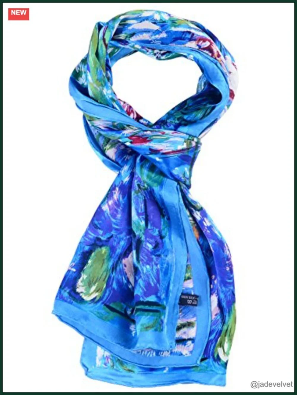 Van Gogh 100% Silk Fashion Scarf Art Painting Design